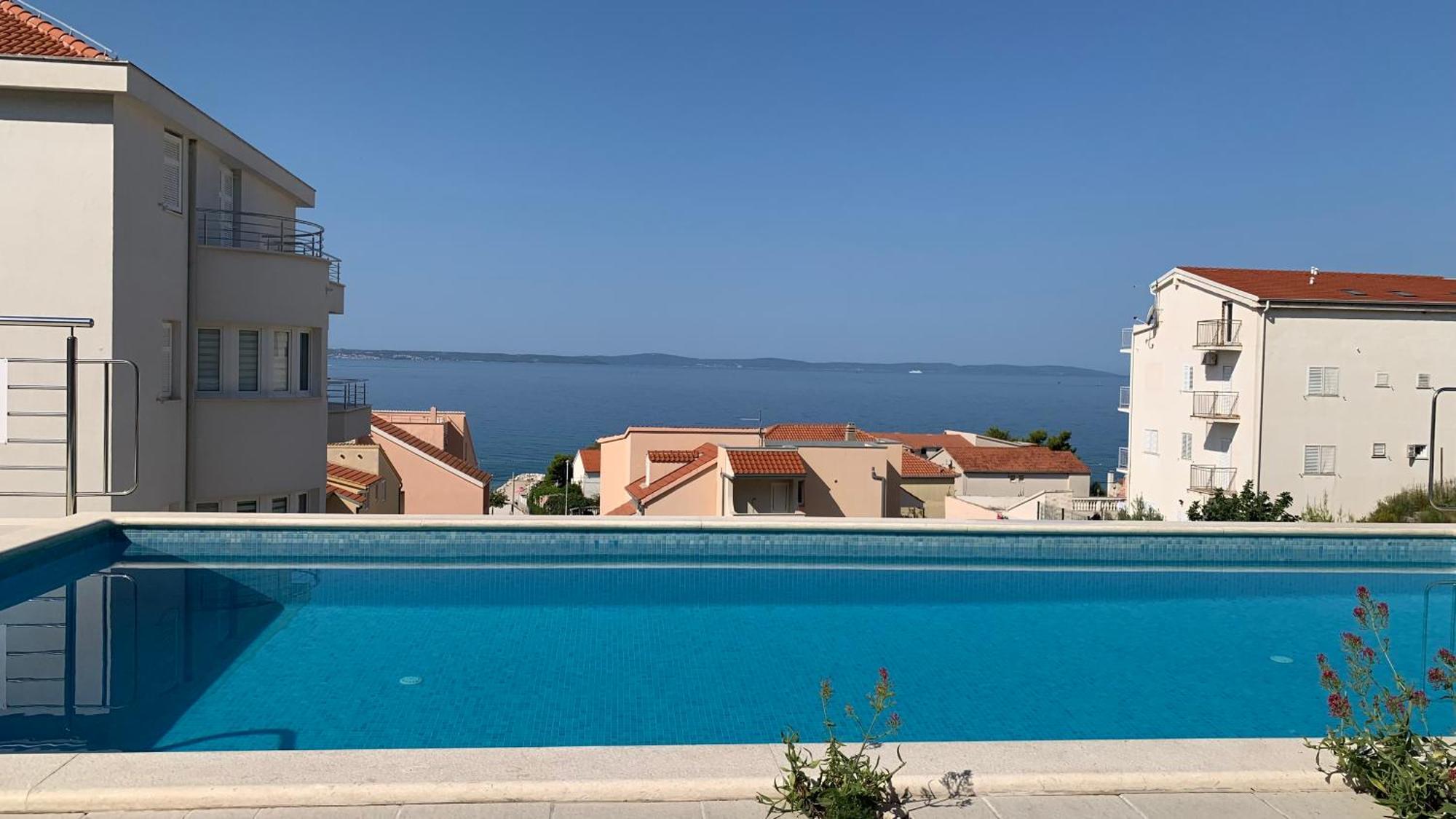 פודסטראנה Luxury Apartments Villa Lenka מראה חיצוני תמונה